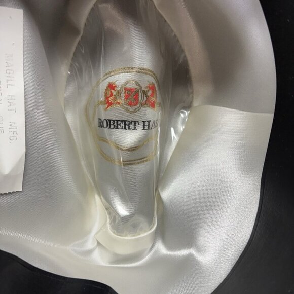 Robert Hall Magill Hat Mfg. Montreal Que Green Genuine Fur Felt Hat 6 7/8 fedora - Picture 10 of 16